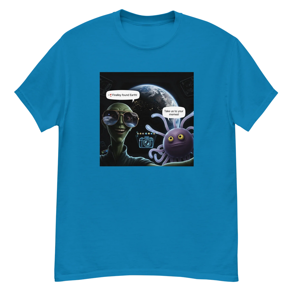 FINALLY FOUND EARTH unisex t-shirt - - - Printoo Shop