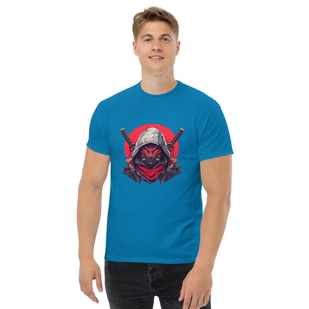 CYBER SHOGUN men’s t-shirt - Black / S - Printoo Shop - 2771627_11546