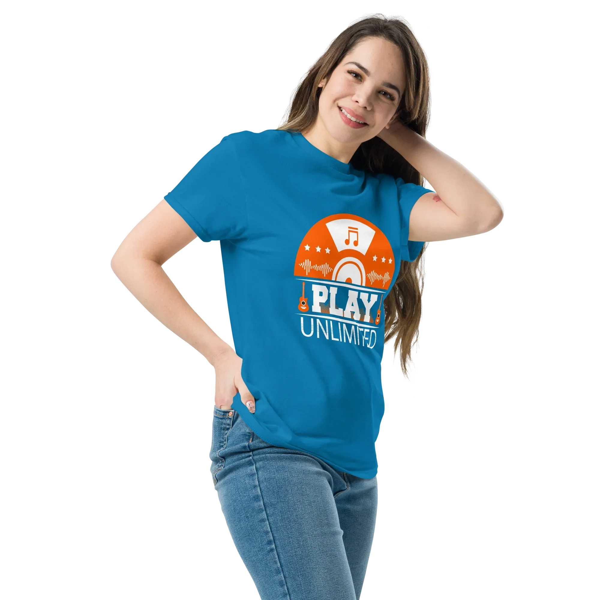 PLAY UNLIMITED unisex t-shirt - - Music t-shirts - Printoo Shop