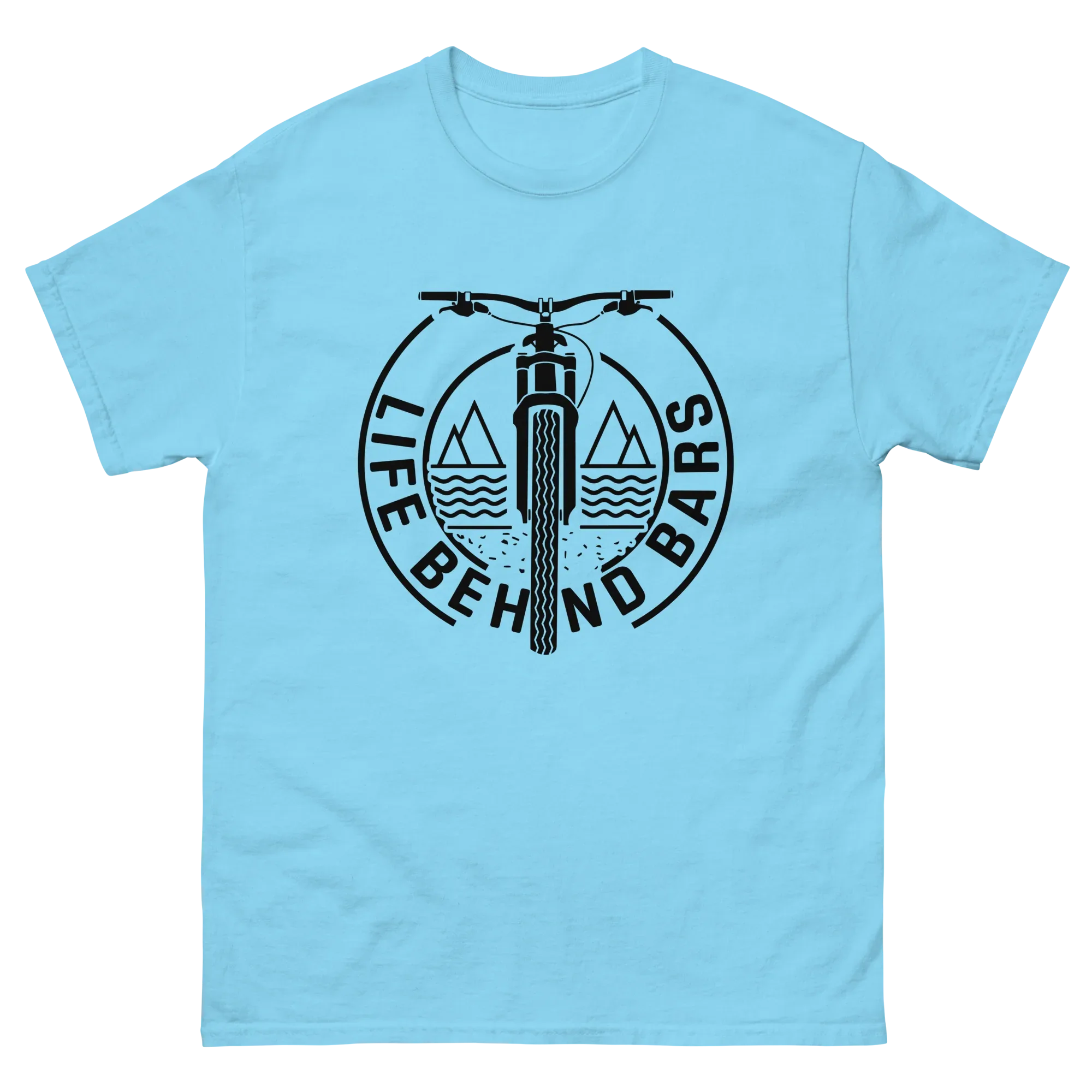 LIFE BEHIND BARS unisex t-shirt - - Bicycle t-shirts - Printoo Shop