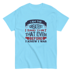 THE GREATEST unisex t-shirt - - Printoo Shop - 8946230_15813