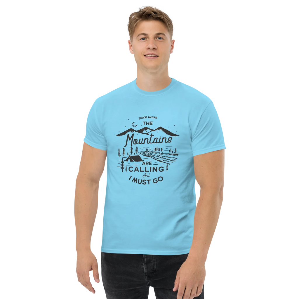 MOUNTAINS unisex t-shirt - - Camping & Outdoor t-shirts - Printoo Shop