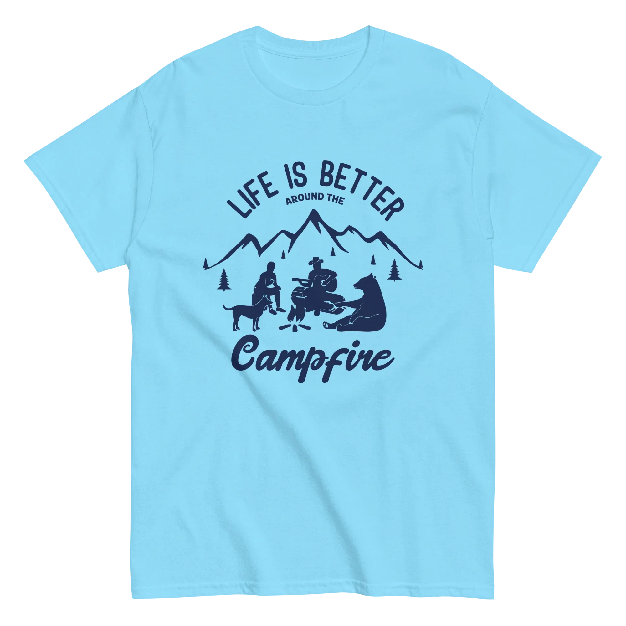 CAMPFIRE unisex t-shirt - - Camping & Outdoor t-shirts - Printoo Shop