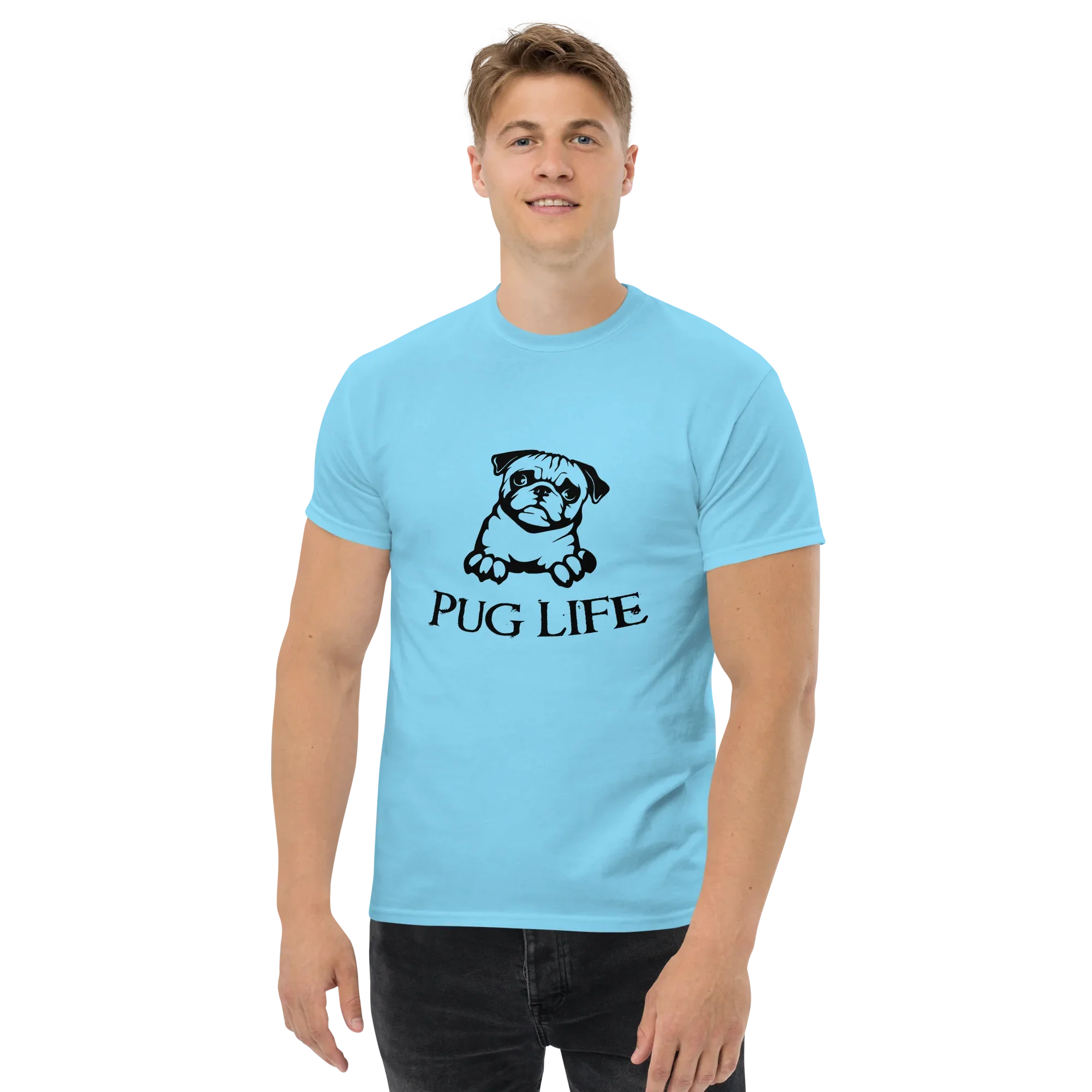 PUG LIFE unisex t-shirt - - Dogs t-shirt - Printoo Shop