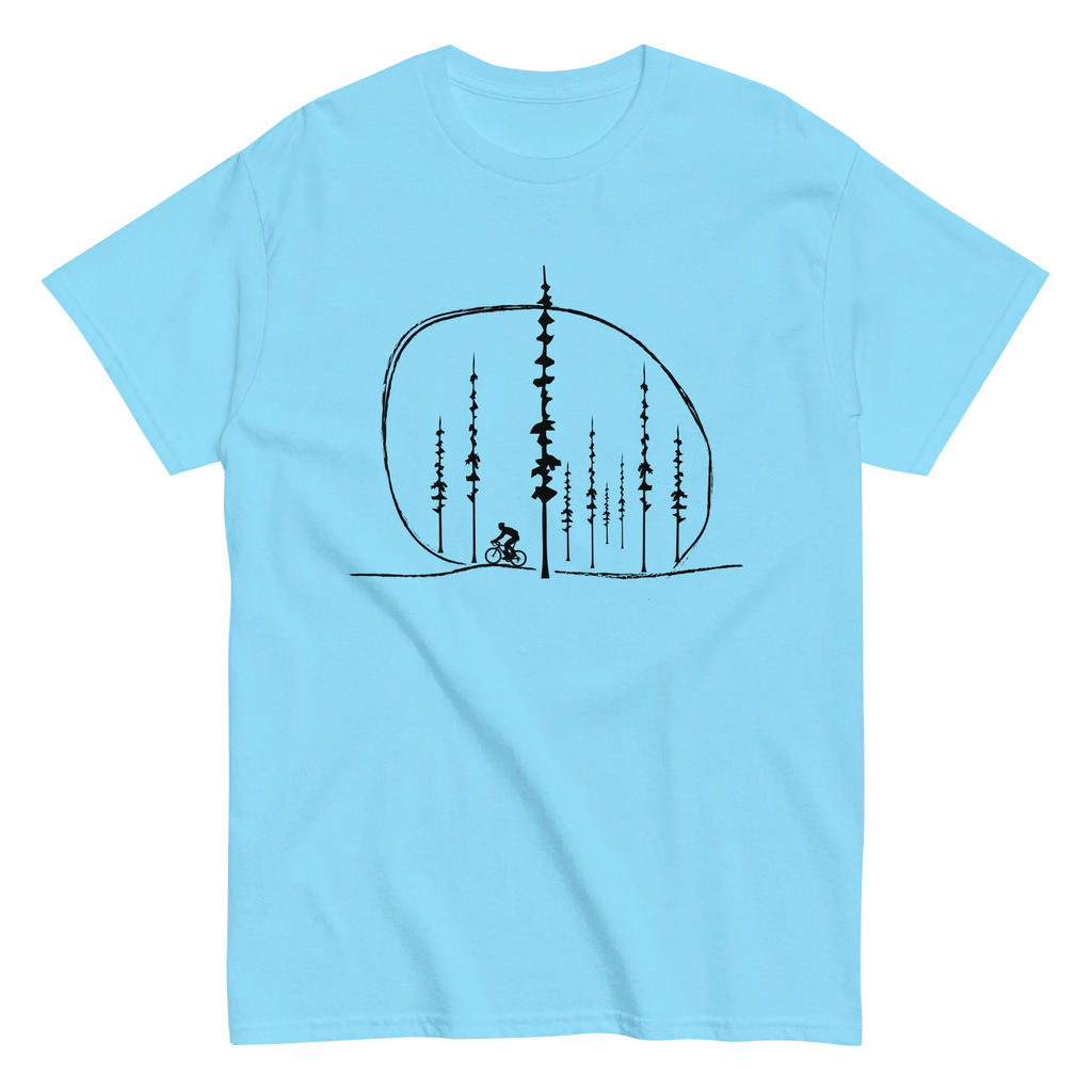 FOREST CYCLING unisex t-shirt - - Bicycle t-shirts - Printoo Shop