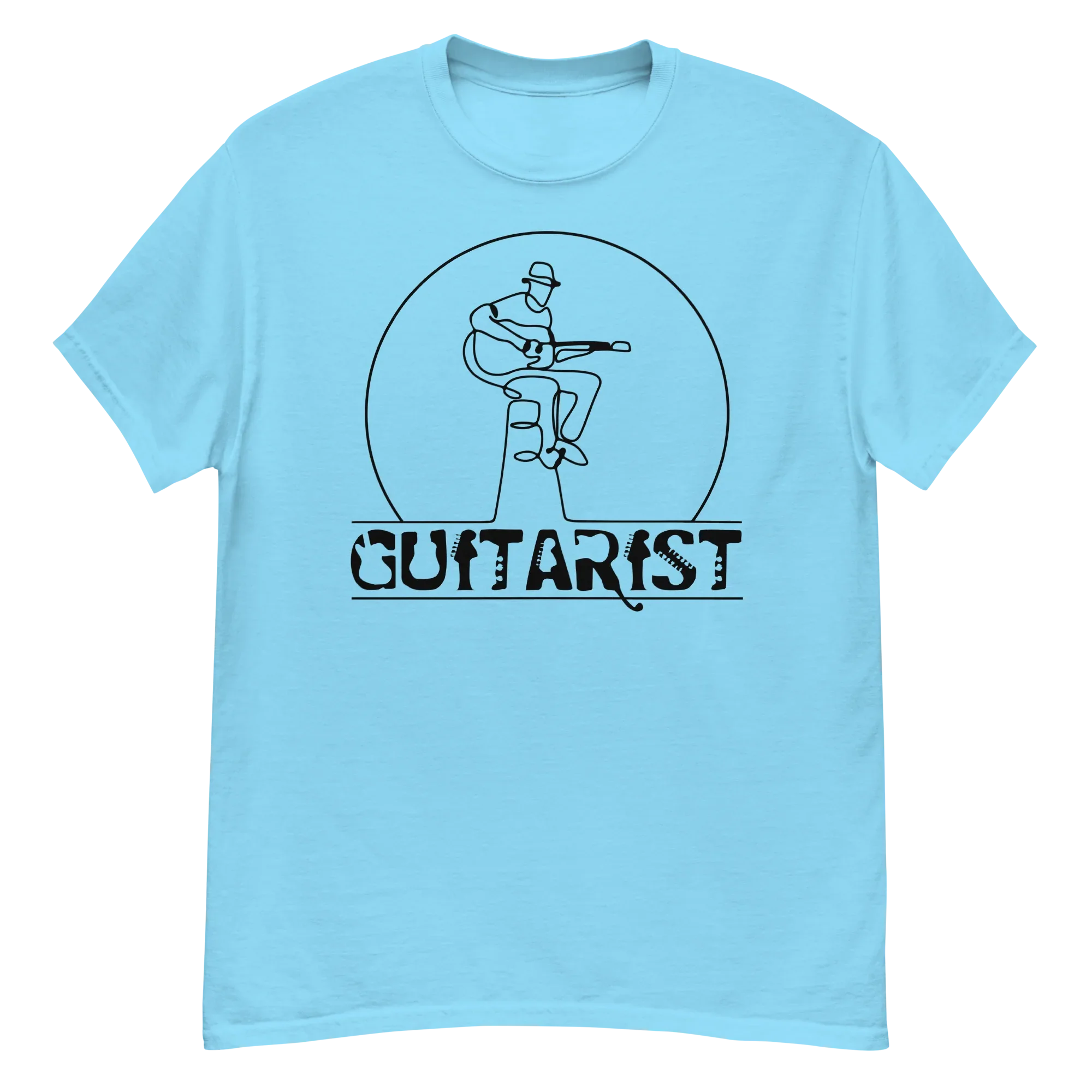 GUITARIST unisex t-shirt - - Music t-shirts - Printoo Shop
