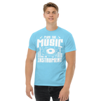 PLAY THE MUSIC NOT THE INSTRUMENT unisex t-shirt - - Music t-shirts - Printoo Shop
