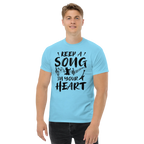 KEEP A SOUND IN YOUR HEART unisex t-shirt - - Music t-shirts - Printoo Shop