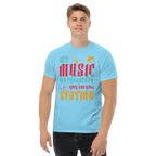 MY MUSIC MY CHARACTER unisex t-shirt - - Music t-shirts - Printoo Shop