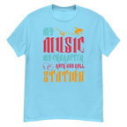 MY MUSIC MY CHARACTER unisex t-shirt - - Music t-shirts - Printoo Shop