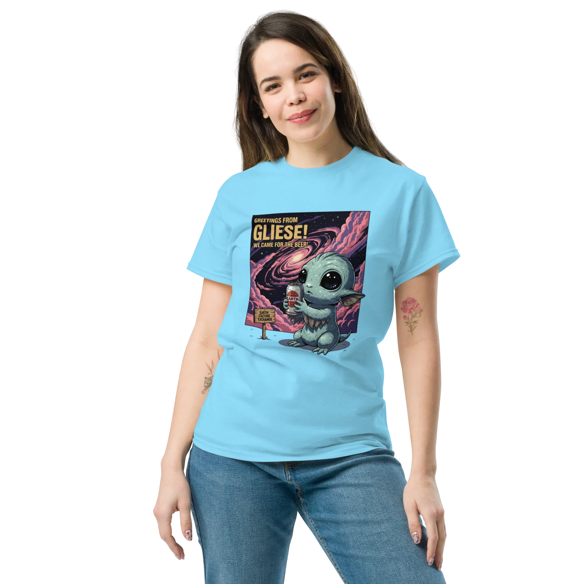GREETINGS FROM GLIESE unisex t-shirt - - - Printoo Shop