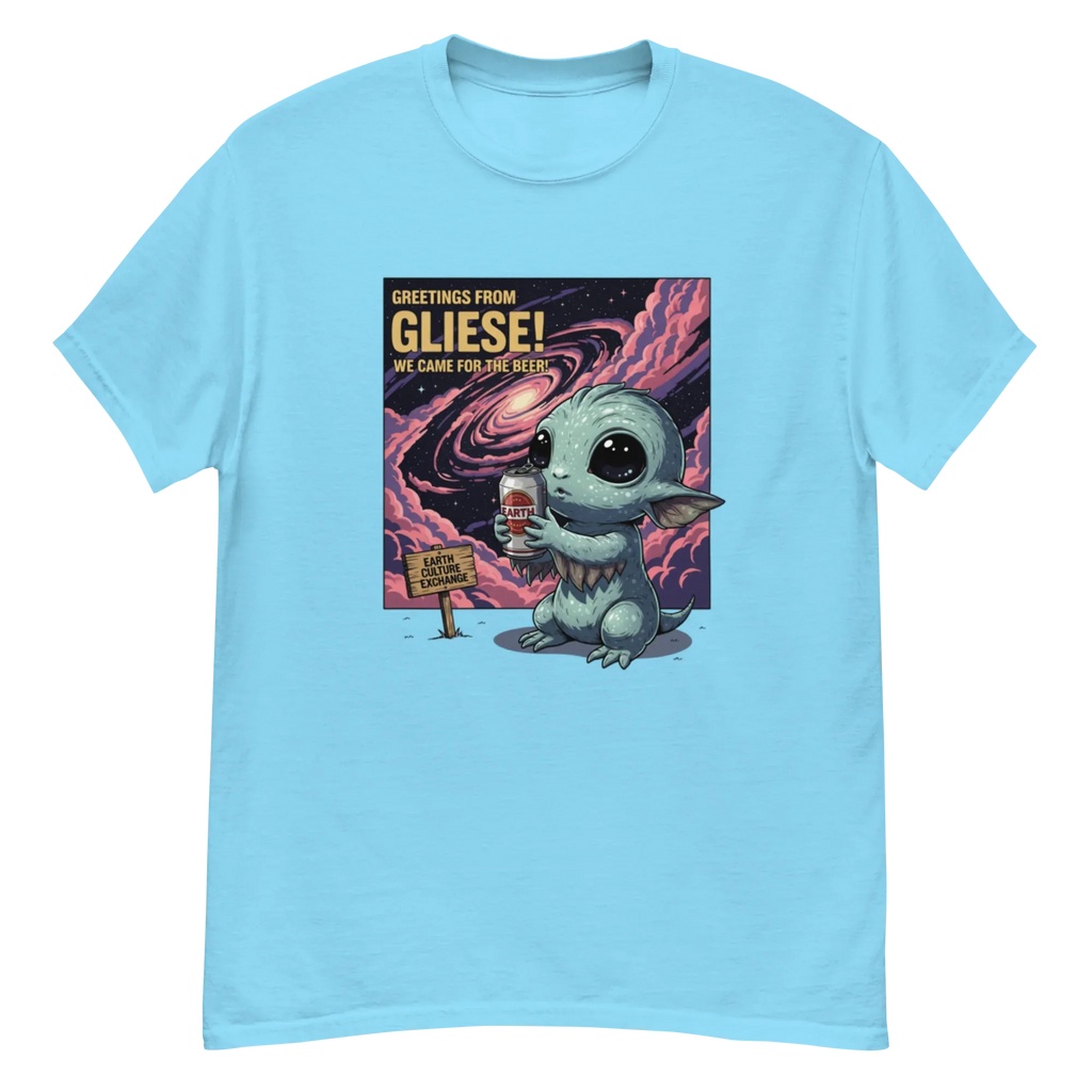 GREETINGS FROM GLIESE unisex t-shirt - - - Printoo Shop