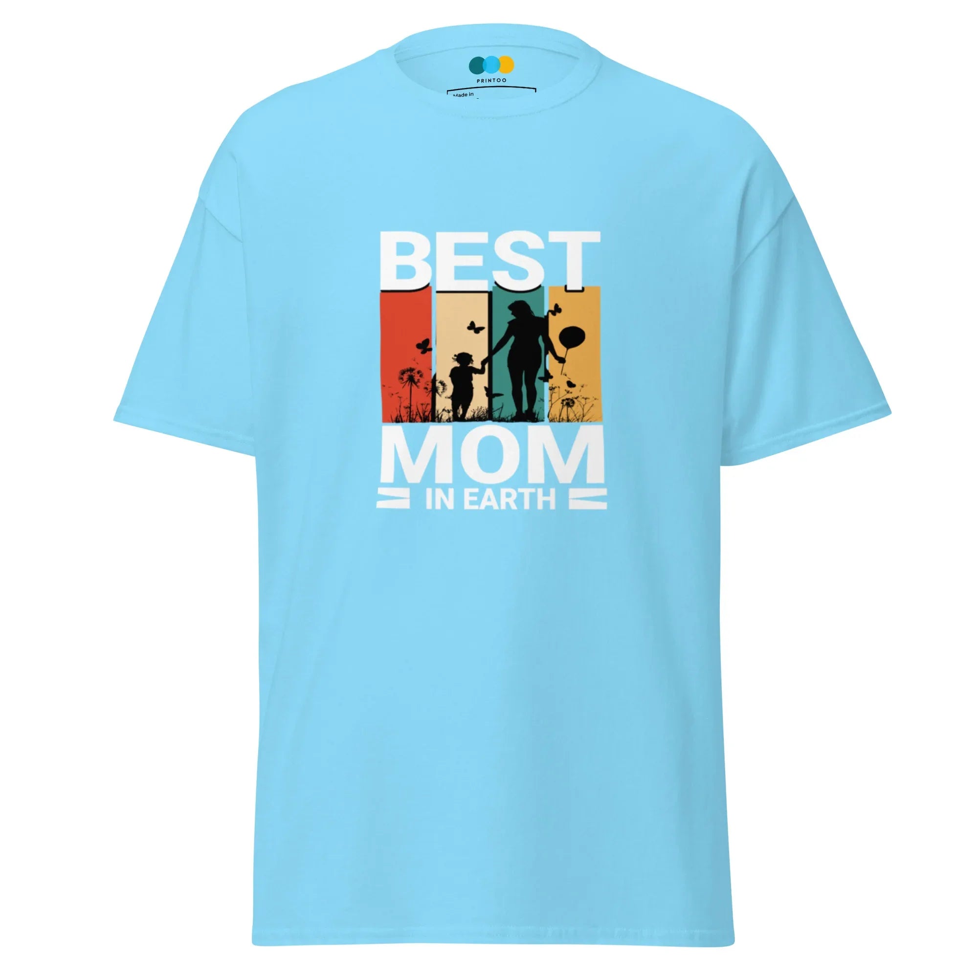 Produktbild: BESTE MAMA DER WELT Damen T-Shirt - Rot / S - Printoo Shop - 9652466_11566