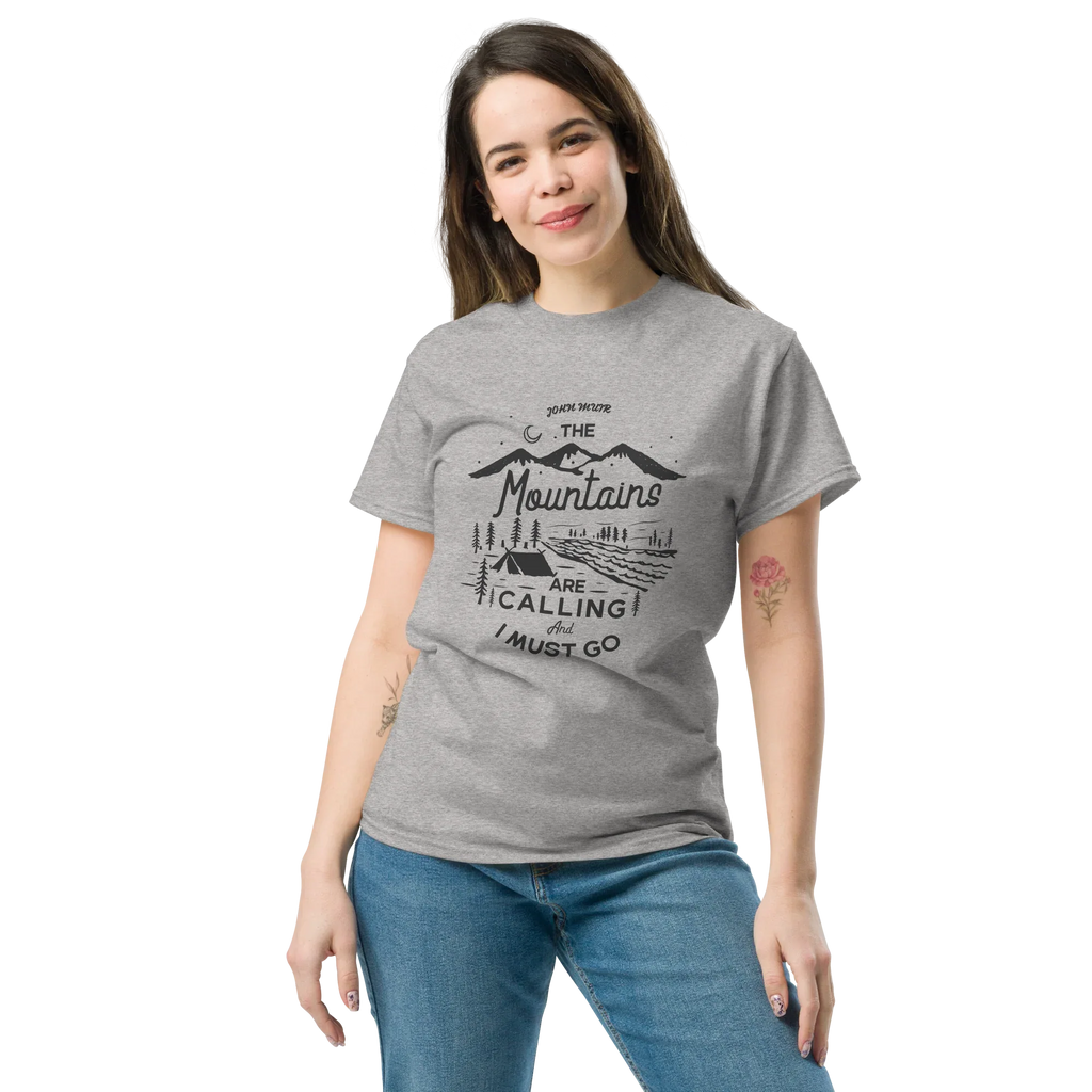 MOUNTAINS unisex t-shirt - - Camping & Outdoor t-shirts - Printoo Shop