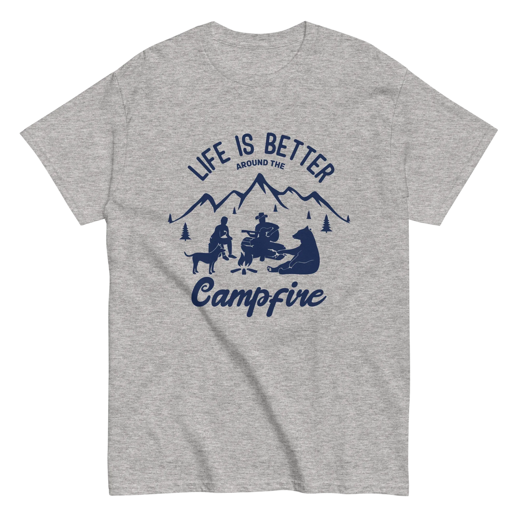 CAMPFIRE unisex t-shirt - - Camping & Outdoor t-shirts - Printoo Shop