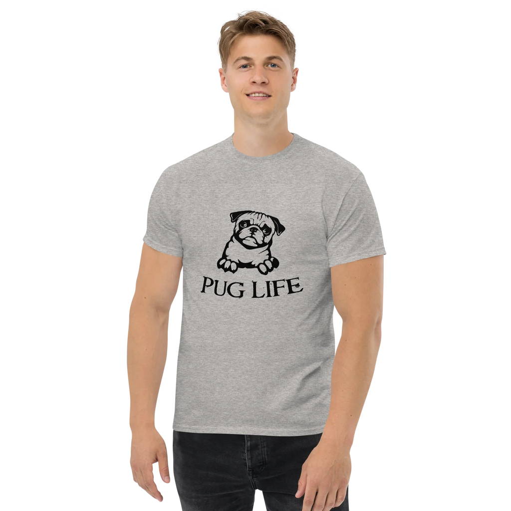 PUG LIFE unisex t-shirt - - Dogs t-shirt - Printoo Shop