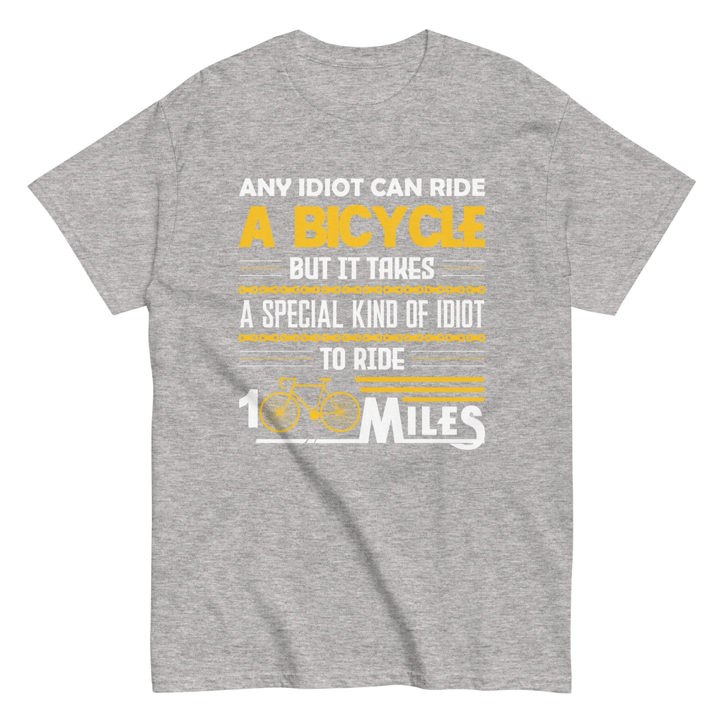100 MILES unisex t-shirt - Printoo Shop - - bicycle, t-shirt, unisex, Unisex Classic Tee | Gildan 5000