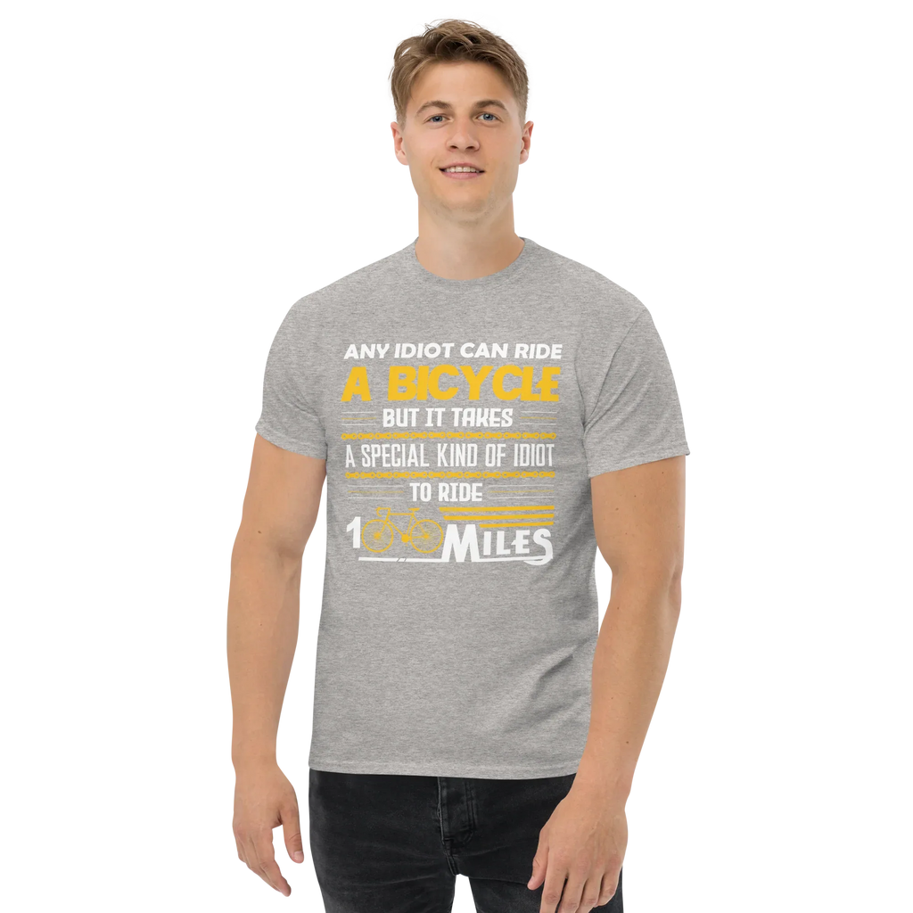 100 MILES unisex t-shirt - Printoo Shop - - bicycle, t-shirt, unisex, Unisex Classic Tee | Gildan 5000