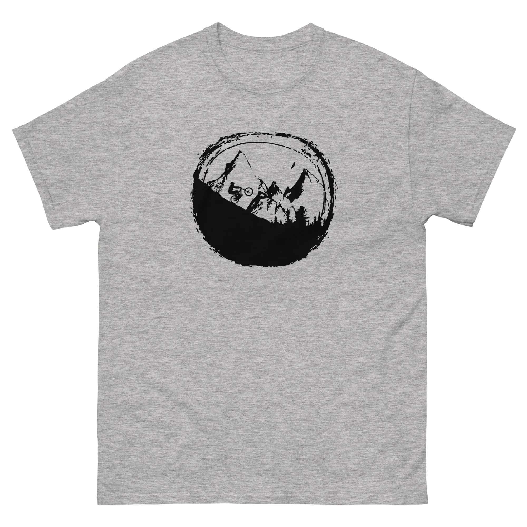 CYCLING CHALLENGE unisex t-shirt - - Bicycle t-shirts - Printoo Shop