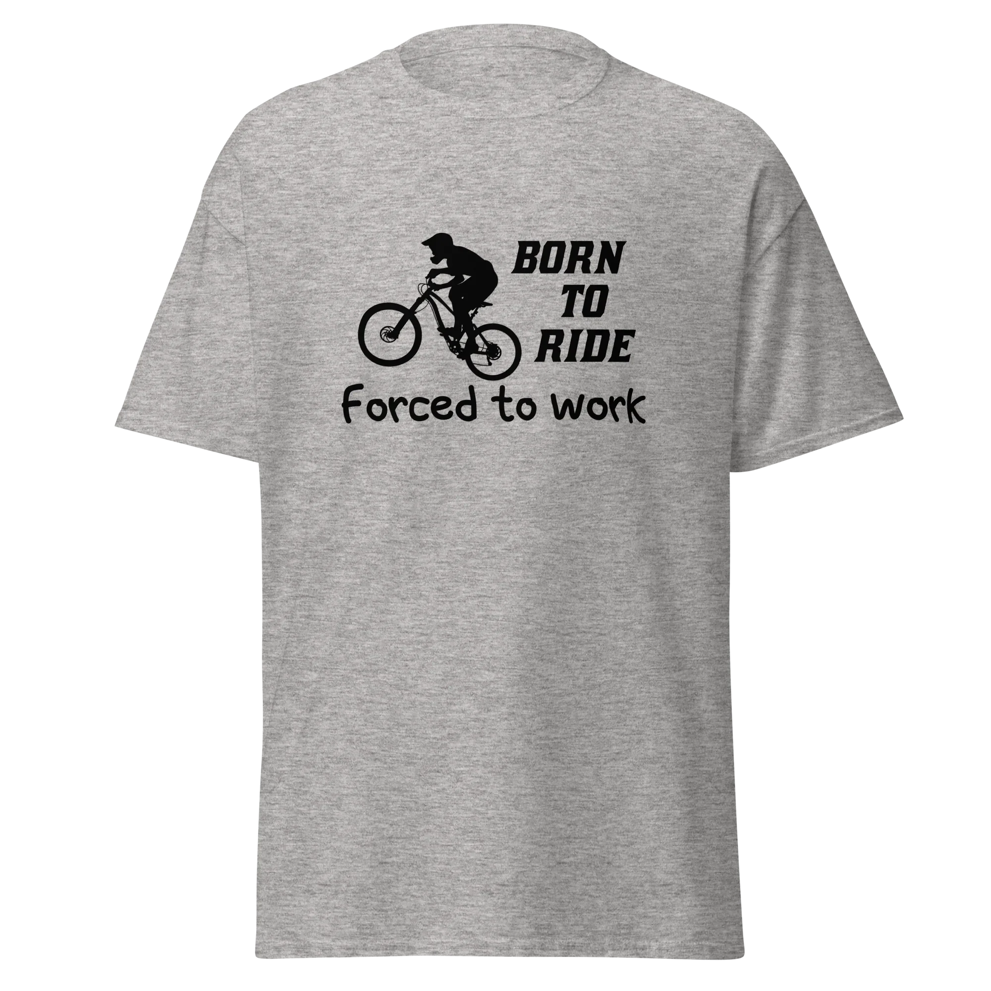 BORN TO RIDE unisex t-shirt - - Bicycle t-shirts - Printoo Shop