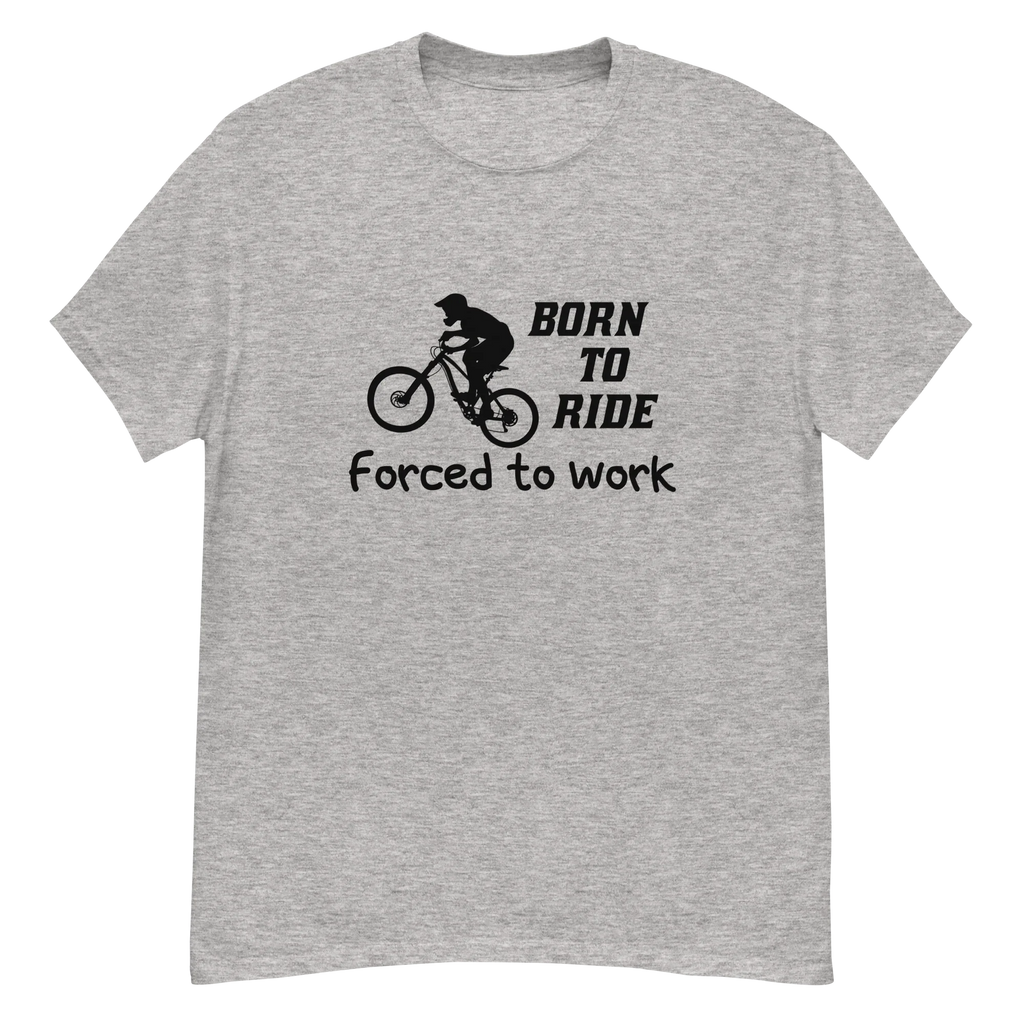 BORN TO RIDE unisex t-shirt - - Bicycle t-shirts - Printoo Shop