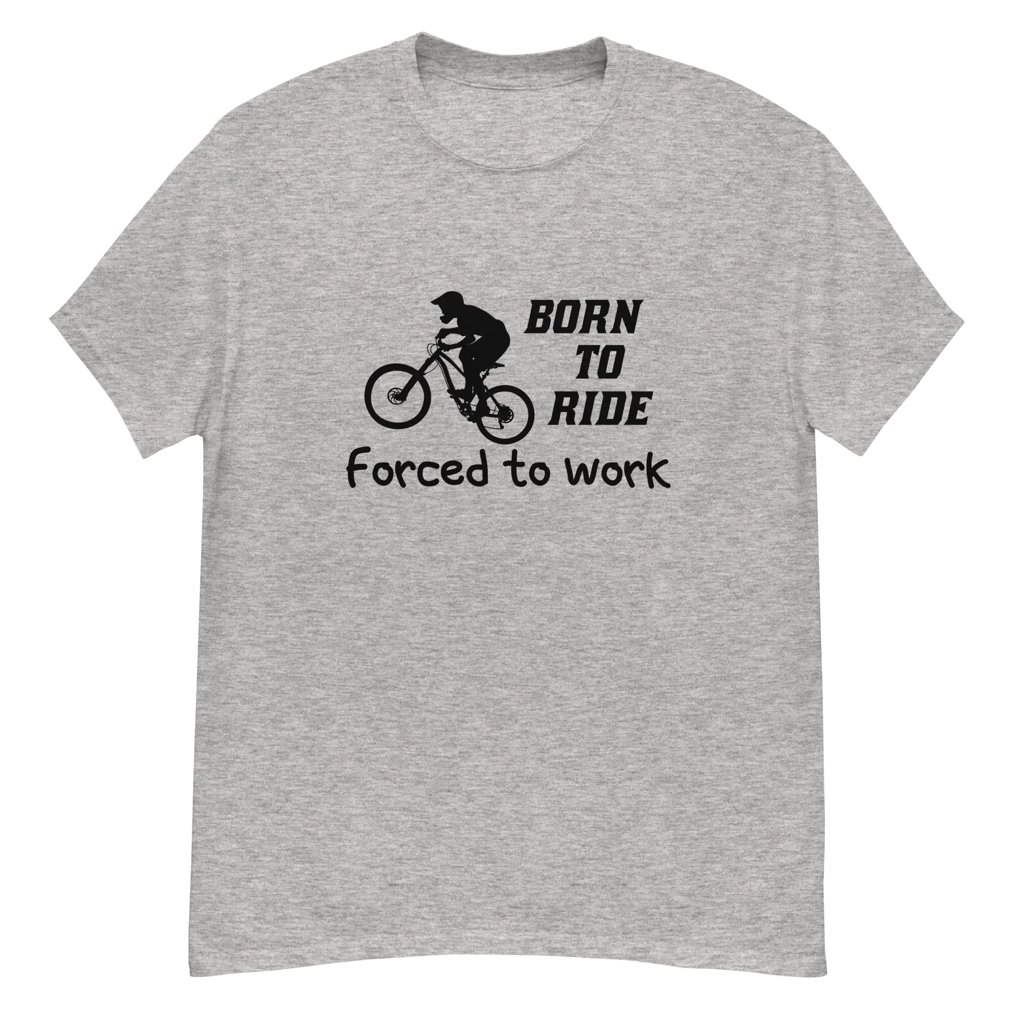 BORN TO RIDE unisex t-shirt - - Bicycle t-shirts - Printoo Shop