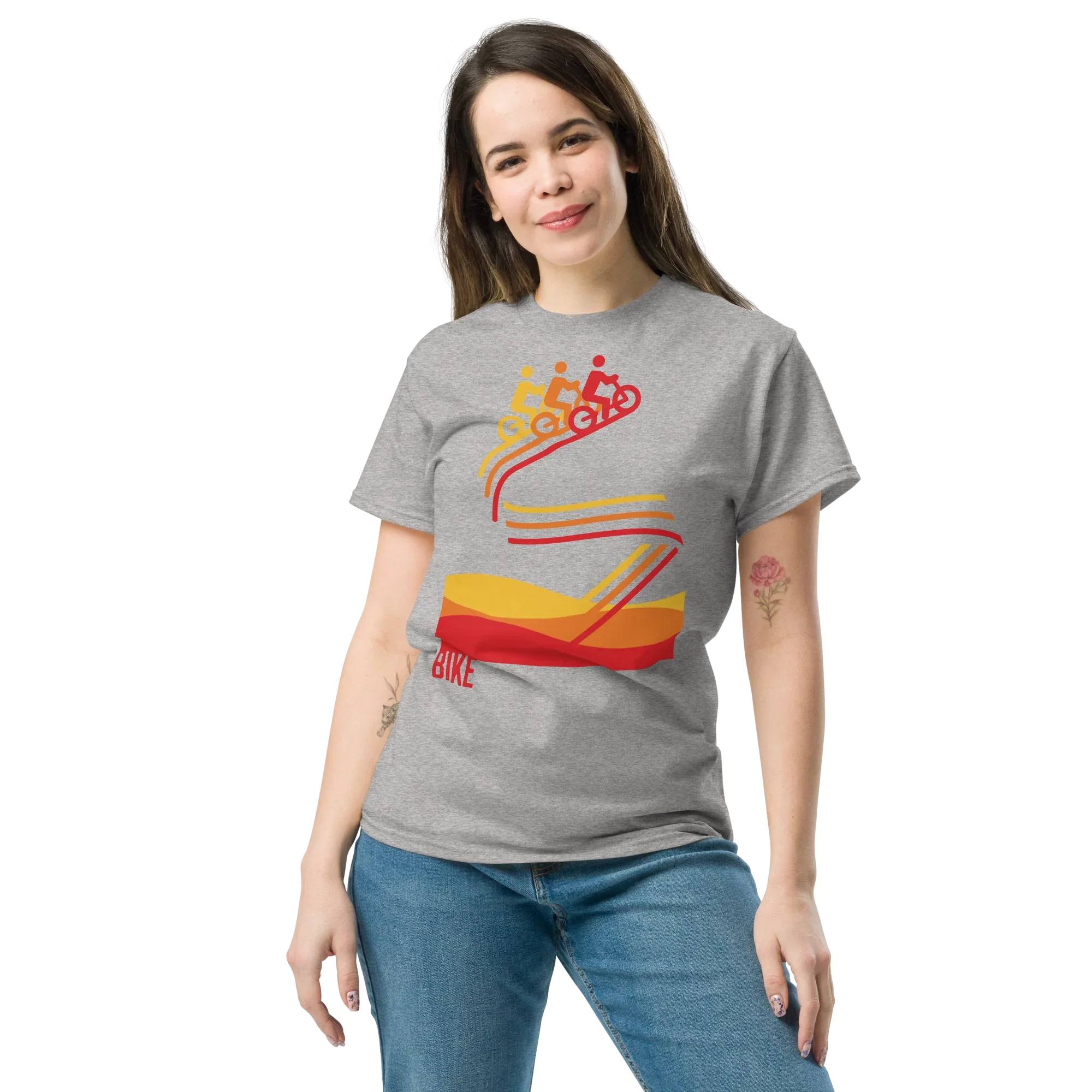 BIKE unisex t-shirt - Printoo Shop - - bicycle, t-shirt, unisex, Unisex Classic Tee | Gildan 5000