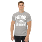 PLAY THE MUSIC NOT THE INSTRUMENT unisex t-shirt - - Music t-shirts - Printoo Shop