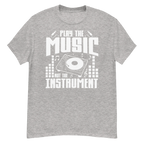 PLAY THE MUSIC NOT THE INSTRUMENT unisex t-shirt - - Music t-shirts - Printoo Shop