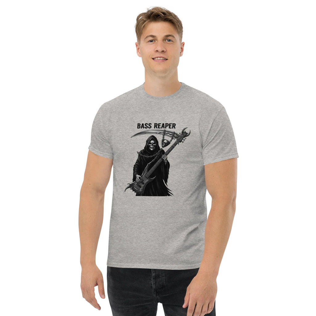 BASS REAPER unisex t-shirt - Printoo Shop - - metalmusic, Music t-shirt, t-shirt, unisex, Unisex Classic Tee | Gildan 5000