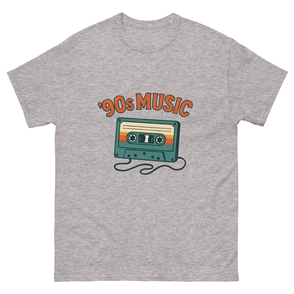 90s MUSIC LOVER unisex t-shirt - Printoo Shop - - Music t-shirt, unisex, Unisex Classic Tee | Gildan 5000