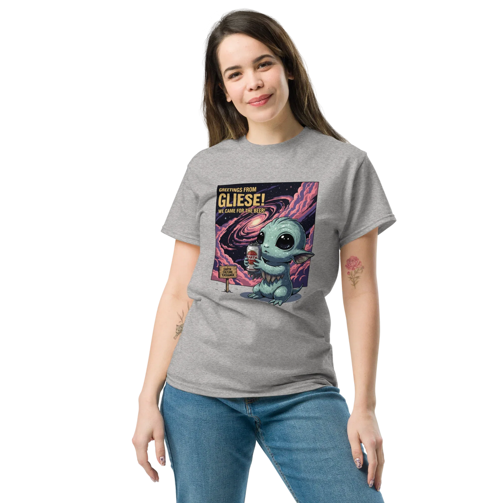 GREETINGS FROM GLIESE unisex t-shirt - - - Printoo Shop