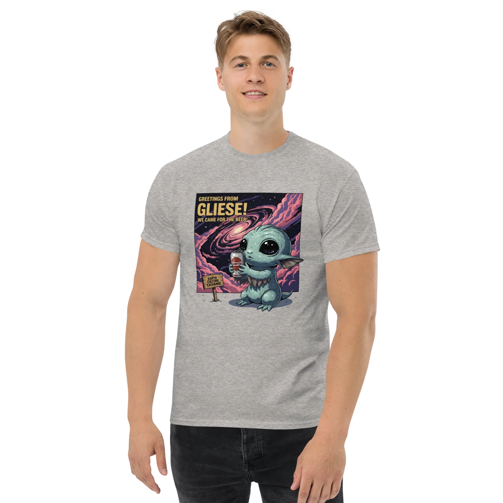 GREETINGS FROM GLIESE unisex t-shirt - - - Printoo Shop