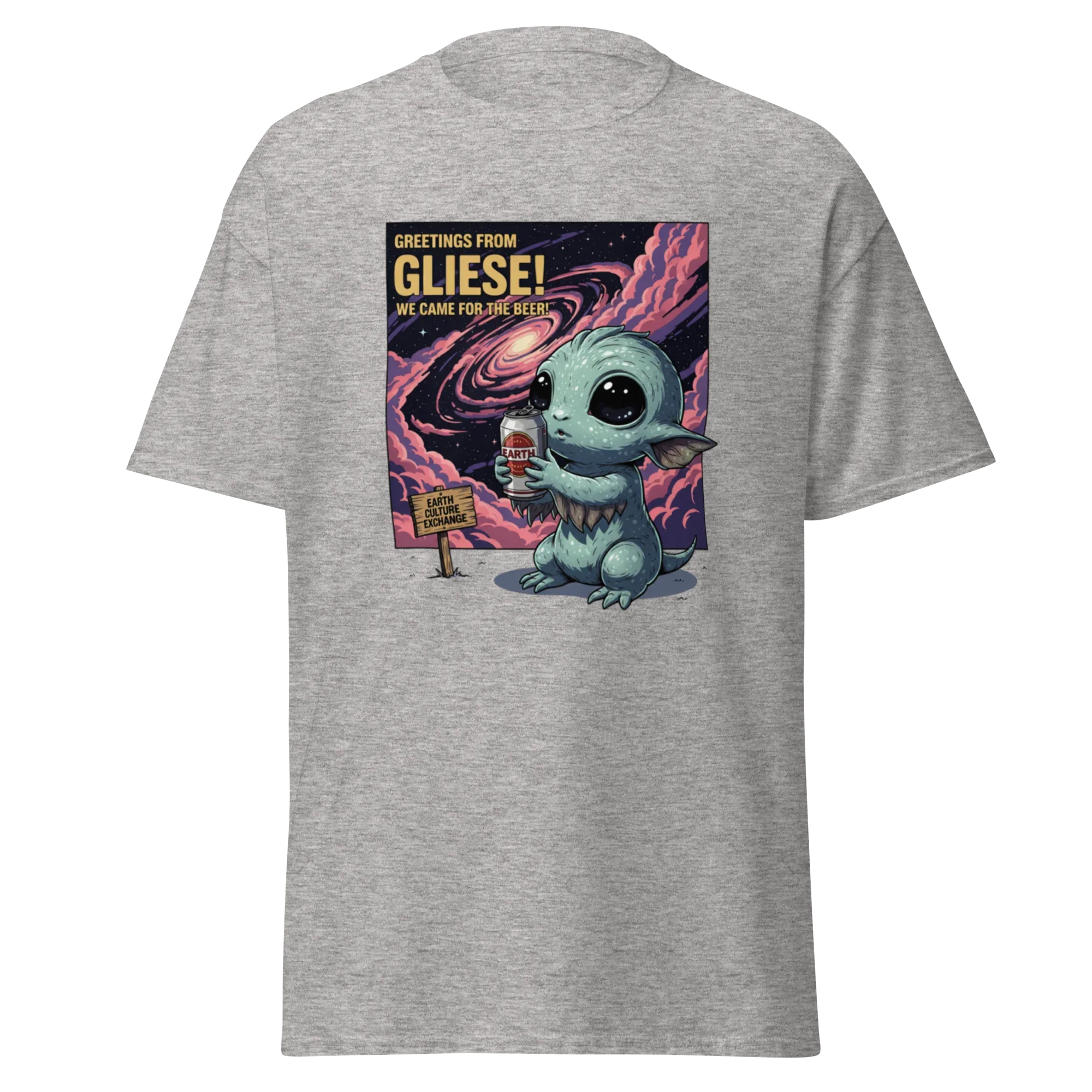 GREETINGS FROM GLIESE unisex t-shirt - - - Printoo Shop
