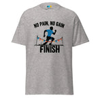FINISH LINE VICTORY men’s t-shirt - Dark Heather / S - Printoo Shop - 6489722_15843