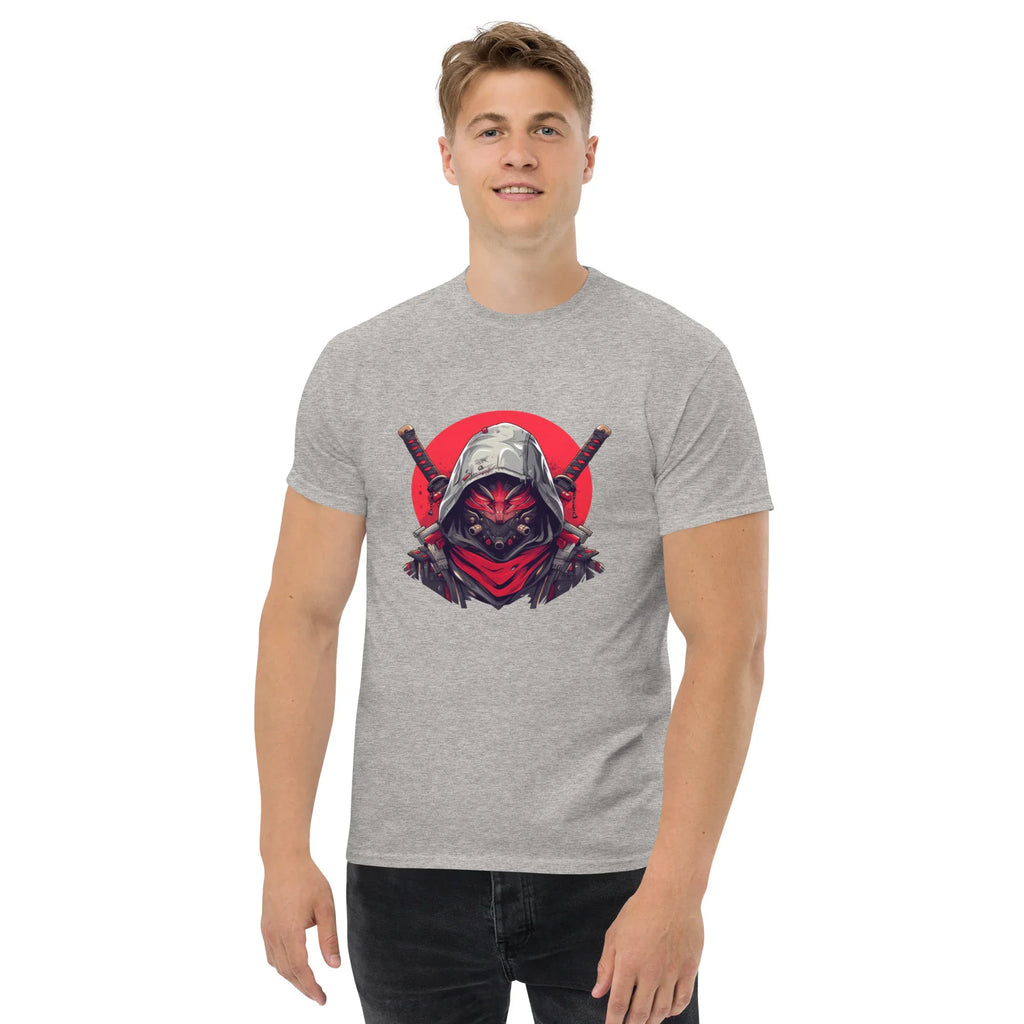 CYBER SHOGUN men’s t-shirt - Black / S - Printoo Shop - 2771627_11546