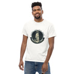 POINT THE WAY HOME men’s t-shirt - Sapphire / S - Printoo Shop - 5028647_21659