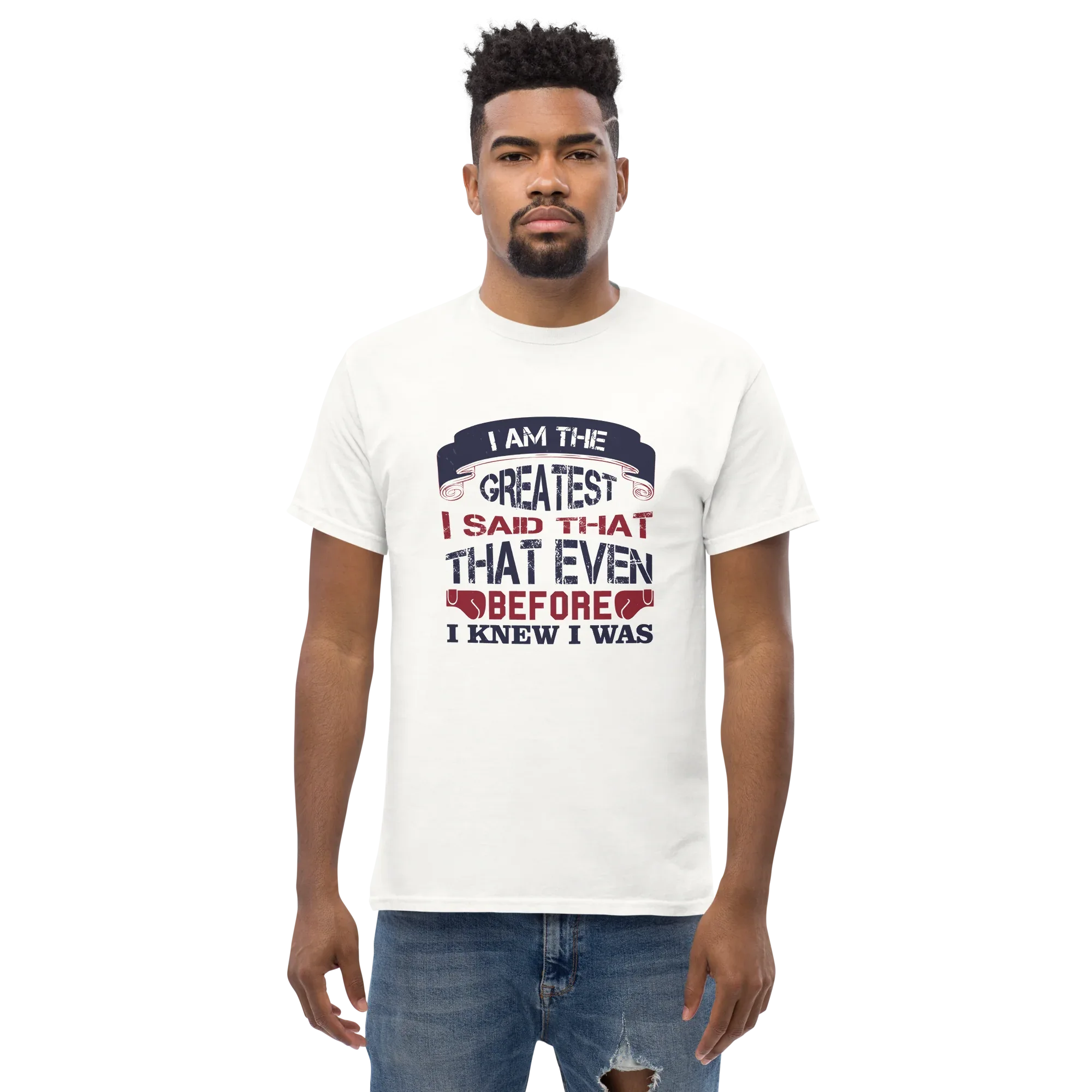THE GREATEST unisex t-shirt - - Printoo Shop - 8946230_15813