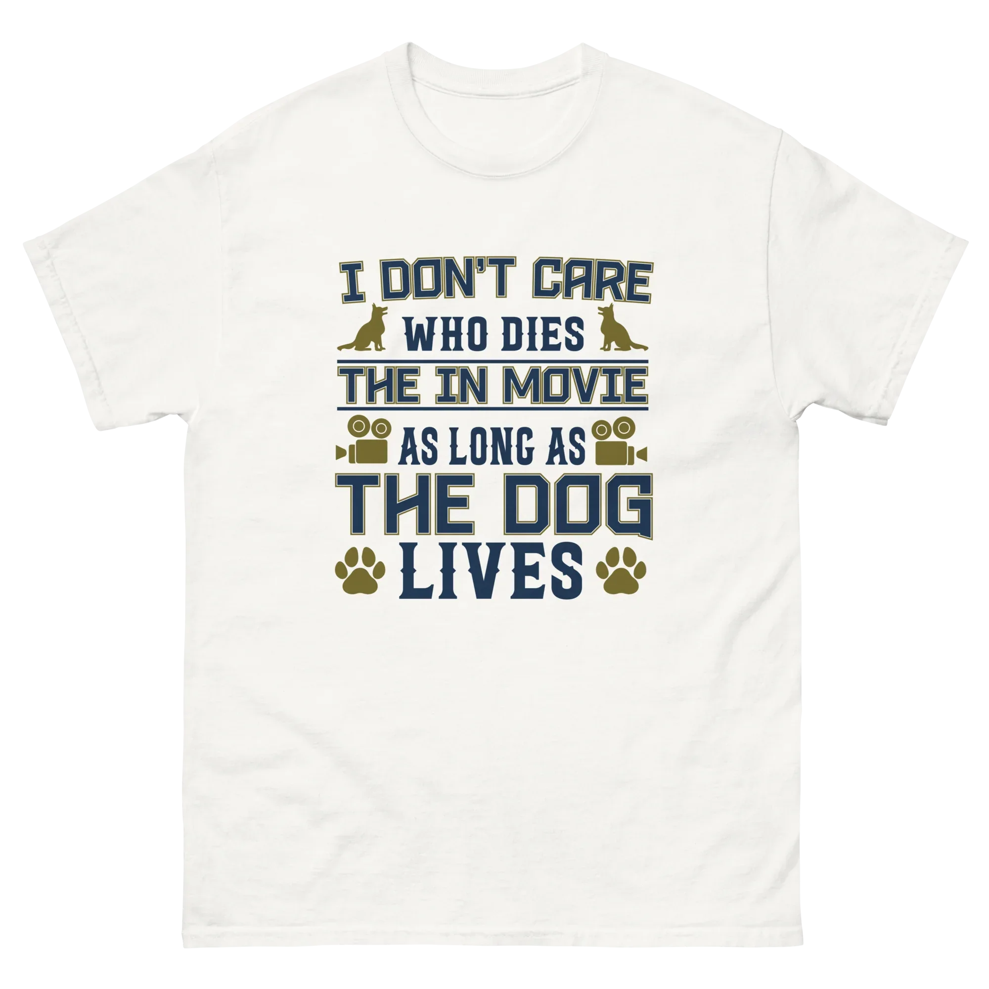 THE DOG LIVES unisex t-shirt - - Dogs t-shirt - Printoo Shop