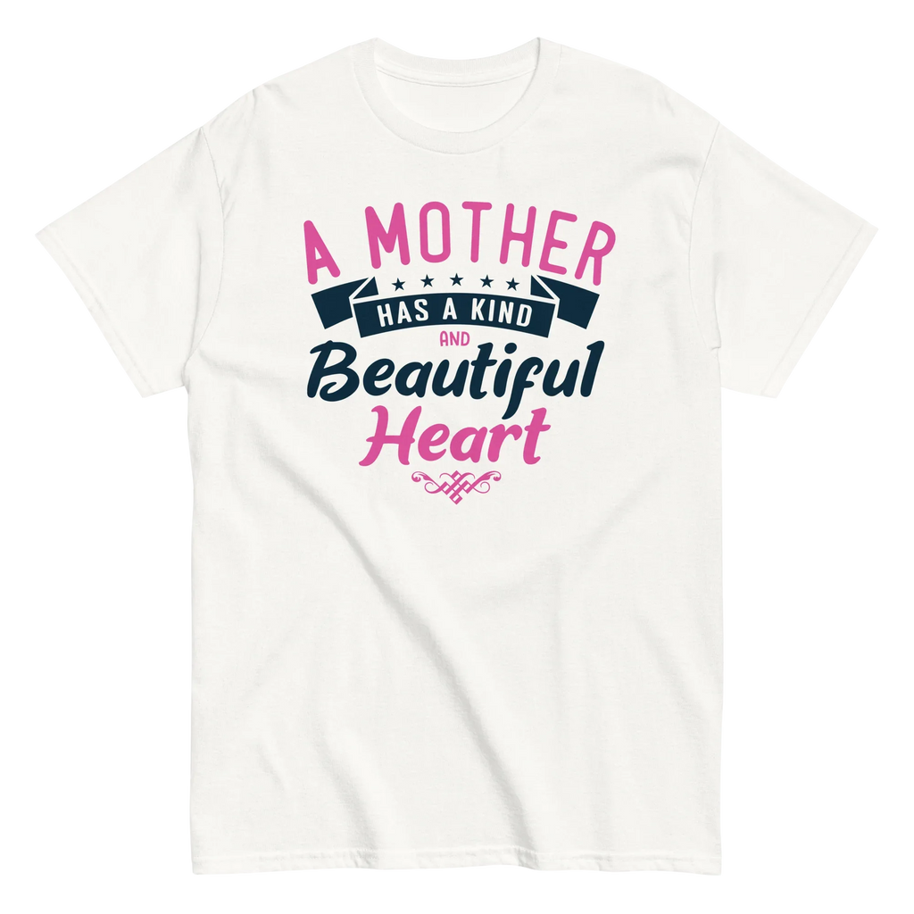 MOTHER HEART unisex t-shirt - Printoo Shop - - Mom t-shirts, t-shirt, unisex, Unisex Classic Tee | Gildan 5000