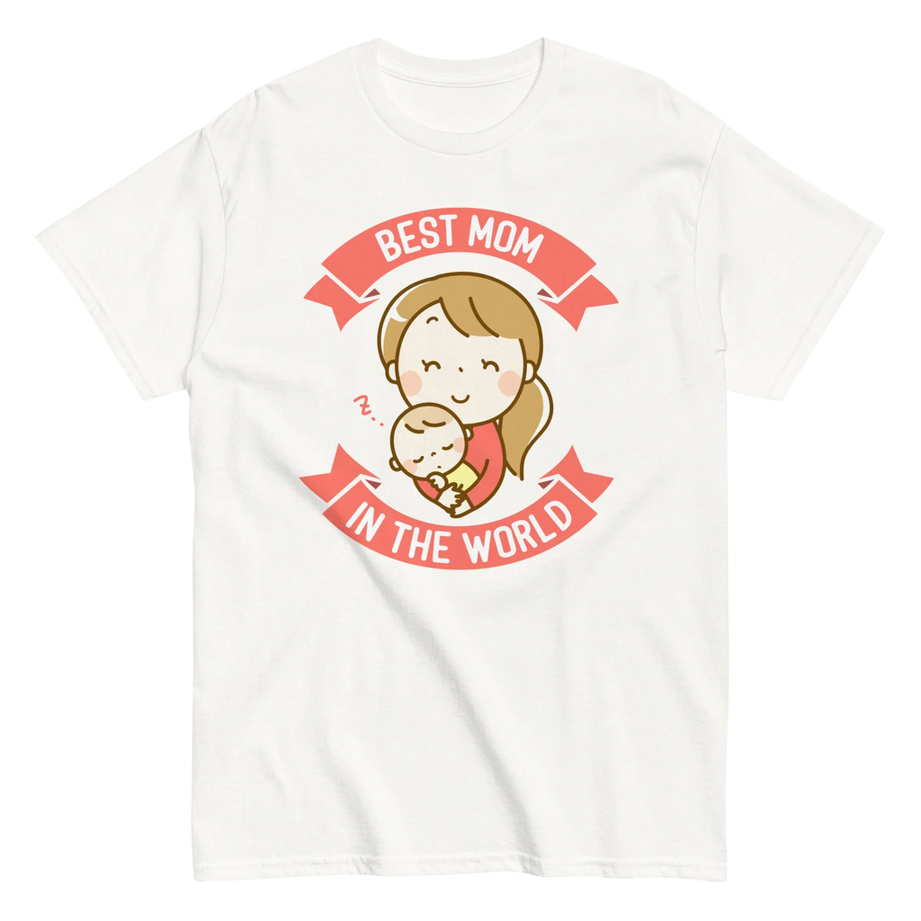 BEST MOM unisex t-shirt - Printoo Shop - - Mom t-shirts, t-shirt, unisex, Unisex Classic Tee | Gildan 5000