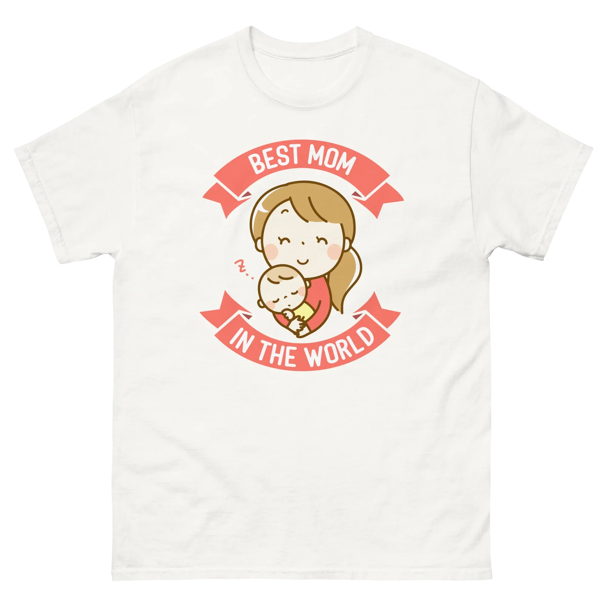 BEST MOM unisex t-shirt - Printoo Shop - - Mom t-shirts, t-shirt, unisex, Unisex Classic Tee | Gildan 5000
