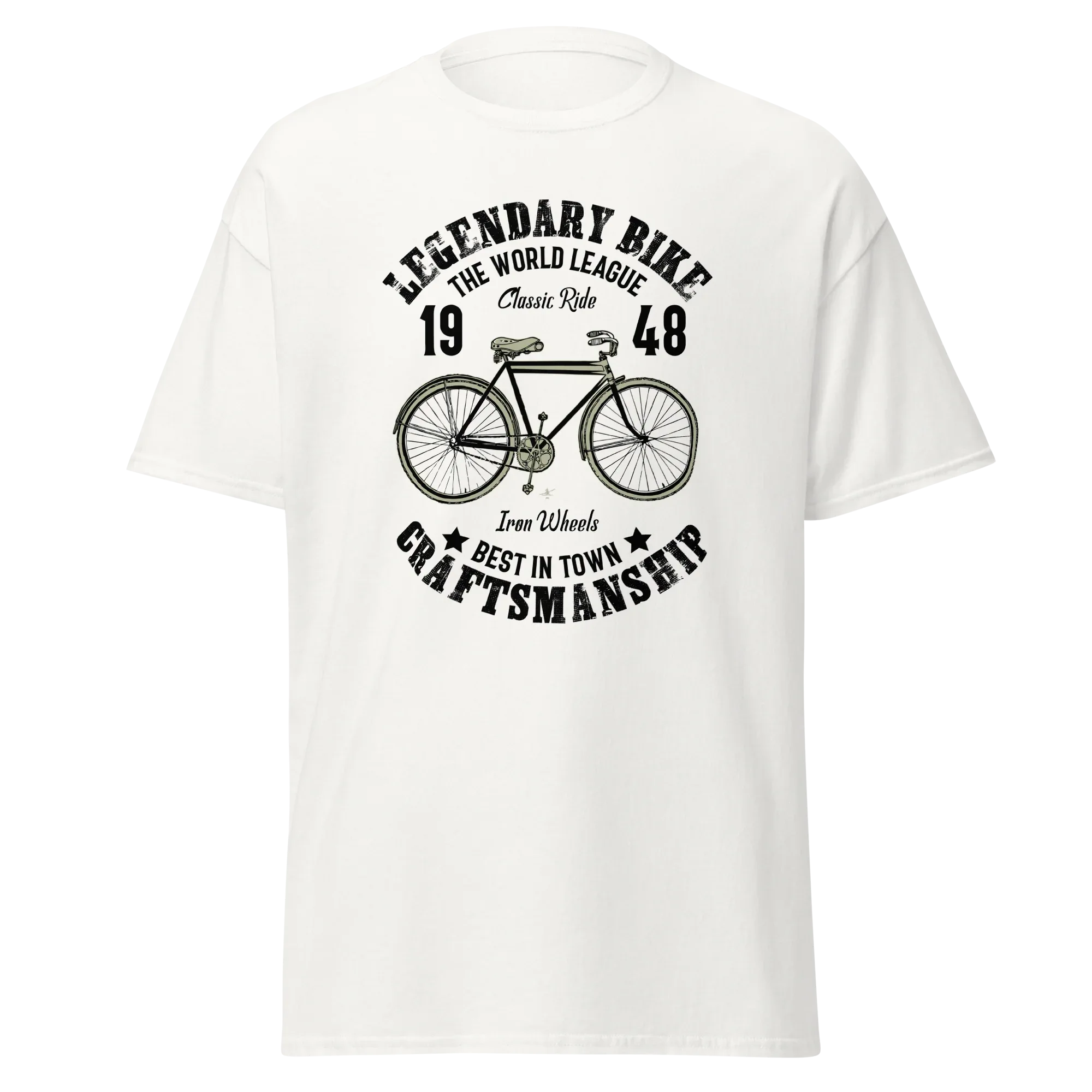 LEGENDARY BIKE unisex t-shirt - - Bicycle t-shirts - Printoo Shop