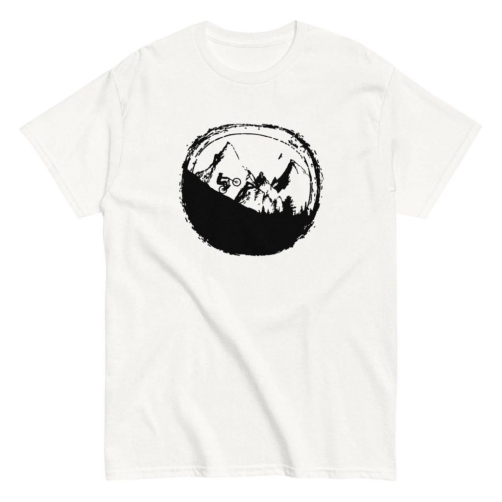 CYCLING CHALLENGE unisex t-shirt - - Bicycle t-shirts - Printoo Shop