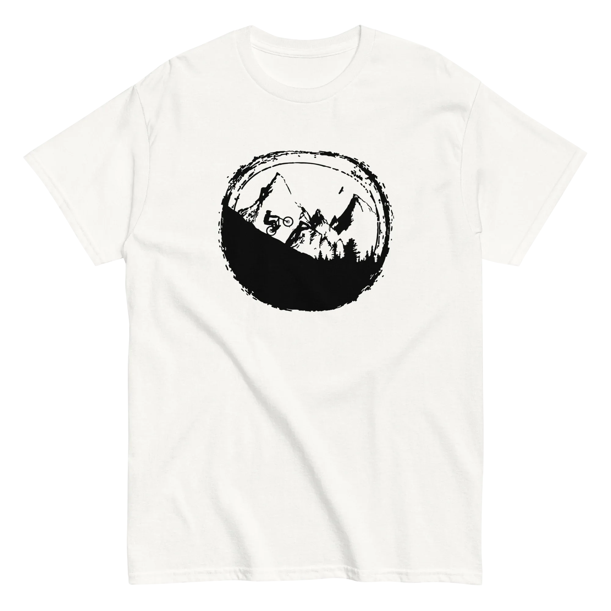 CYCLING CHALLENGE unisex t-shirt - - Bicycle t-shirts - Printoo Shop