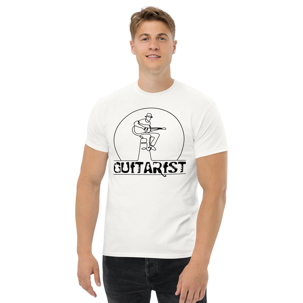 GUITARIST unisex t-shirt - - Music t-shirts - Printoo Shop