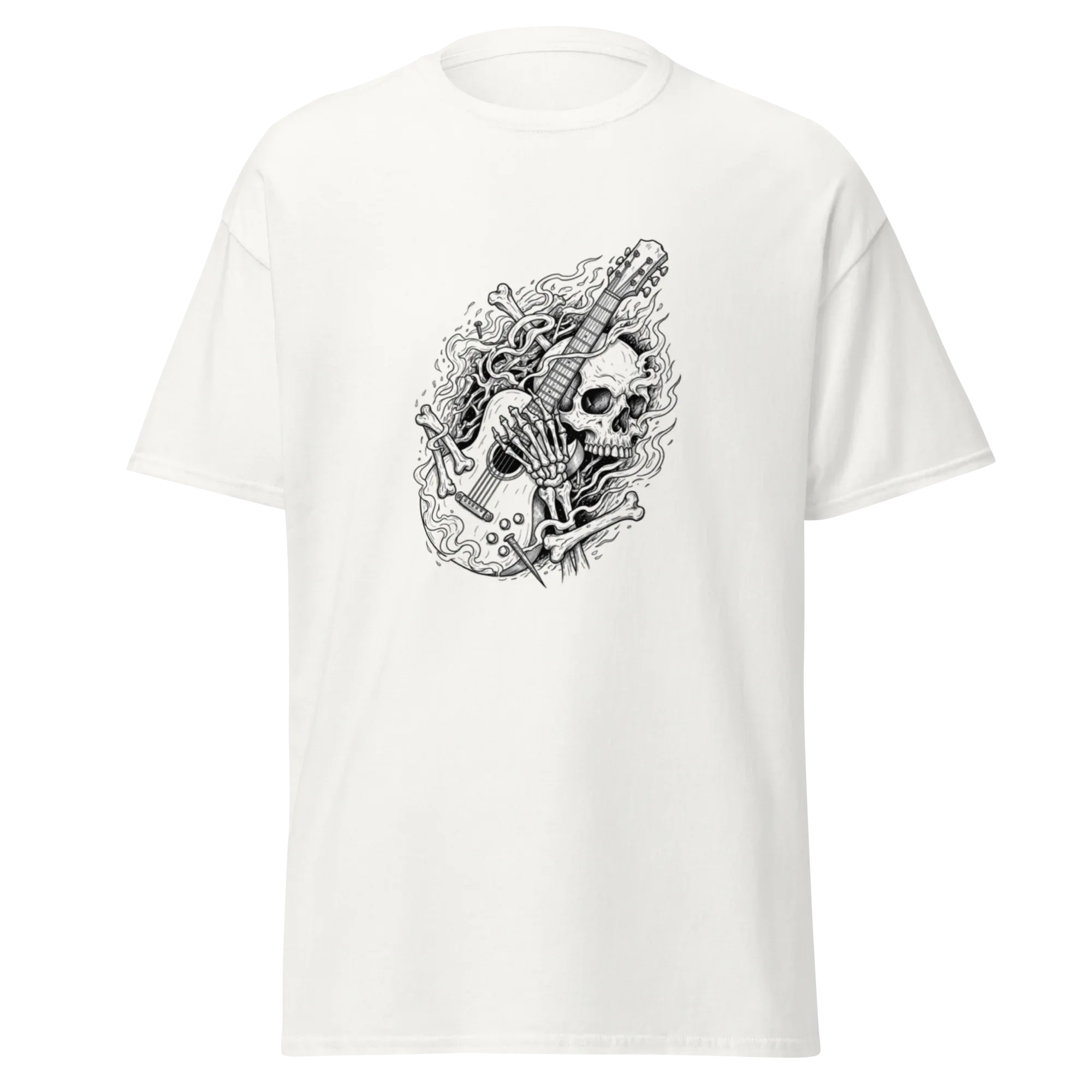 DEATH LOVES ROCK unisex t-shirt - - - Printoo Shop