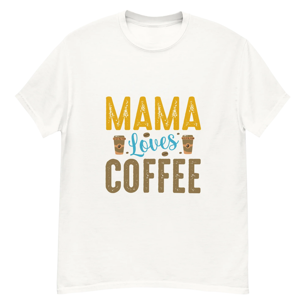 GRANDMA LOVES COFFEE unisex t-shirt - - - Printoo Shop