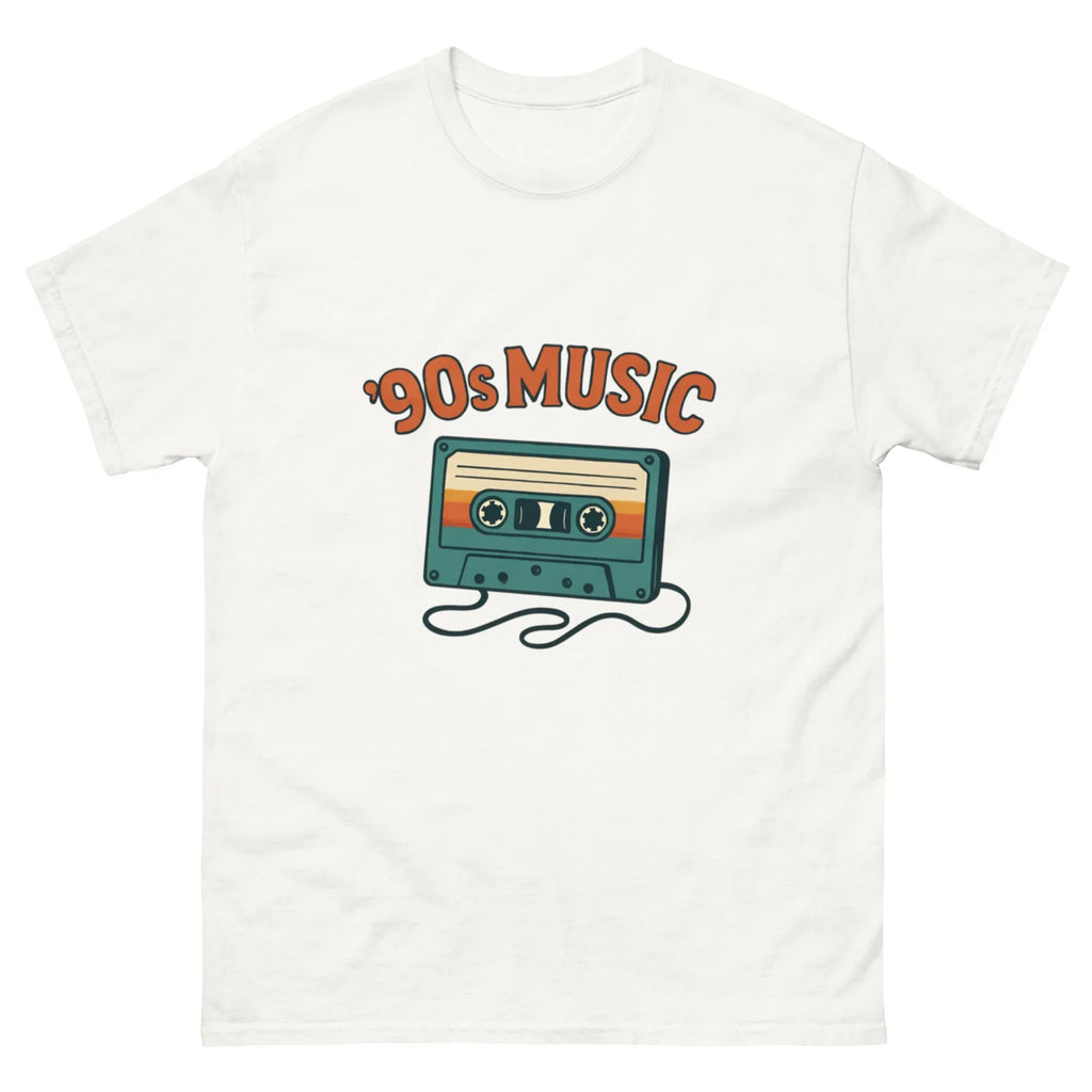 90s MUSIC LOVER unisex t-shirt - Printoo Shop - - Music t-shirt, unisex, Unisex Classic Tee | Gildan 5000