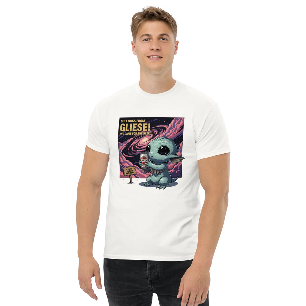 GREETINGS FROM GLIESE unisex t-shirt - - - Printoo Shop